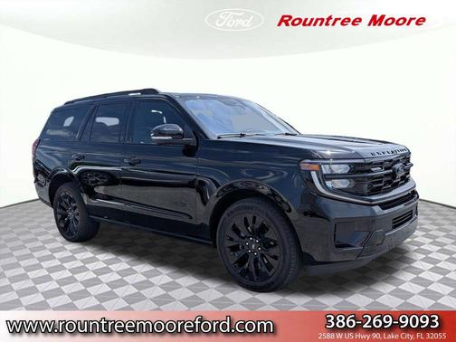 Agate Black Metallic 2025 Ford Expedition Platinum