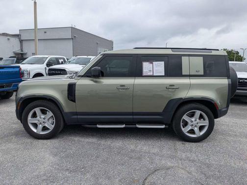 Pangea Green Metallic 2020 Land Rover Defender 110 SE