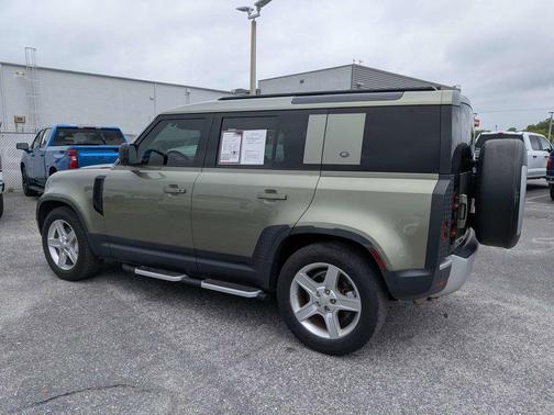 Pangea Green Metallic 2020 Land Rover Defender 110 SE