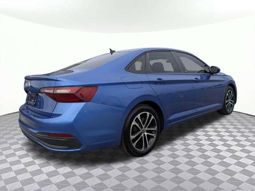 Blue Metallic 2024 Volkswagen Jetta 1.5T Sport