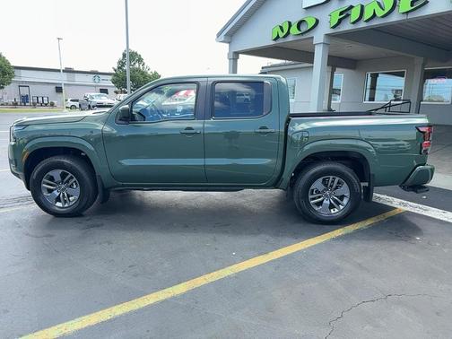 Tactical Green Metallic 2025 Nissan Frontier SV