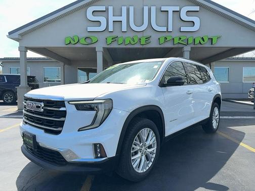 Summit White 2024 GMC Acadia AWD Elevation