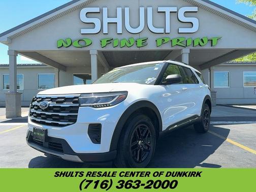 White 2025 Ford Explorer Active
