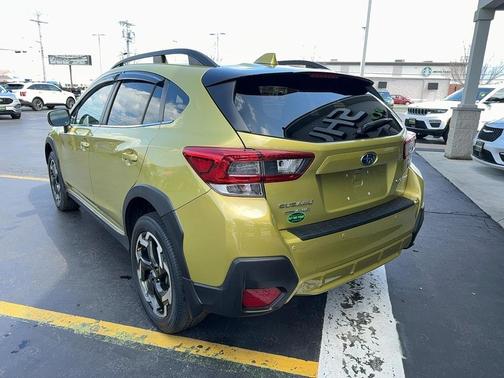 Plasma Yellow Pearl 2021 Subaru Crosstrek Limited