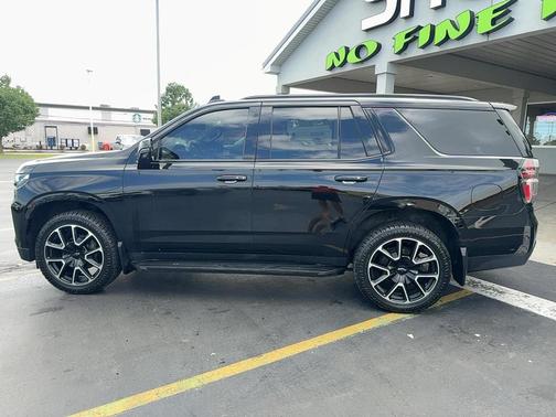 Black 2021 Chevrolet Tahoe 4WD RST