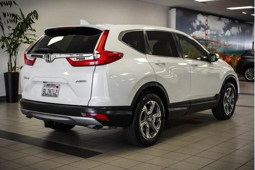 Platinum White Pearl 2019 Honda CR-V EX-L