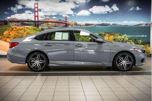 Gray 2022 Honda Accord Hybrid Touring
