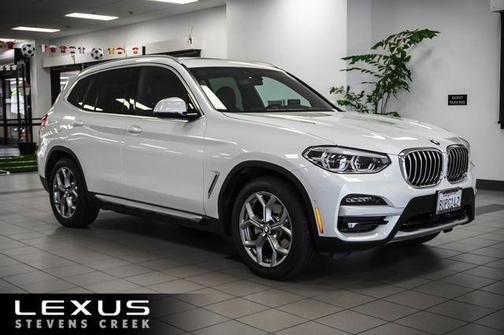 Mineral White Metallic 2021 BMW X3 xDrive30i