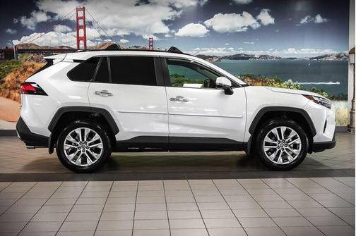 Wind Chill Pearl 2025 Toyota RAV4 Limited