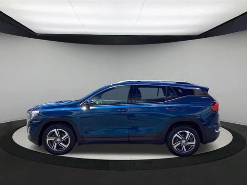 Blue Emerald Metallic 2021 GMC Terrain SLT