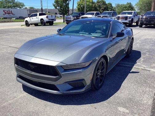 Carbonized Gray Metallic 2024 Ford Mustang EcoBoost