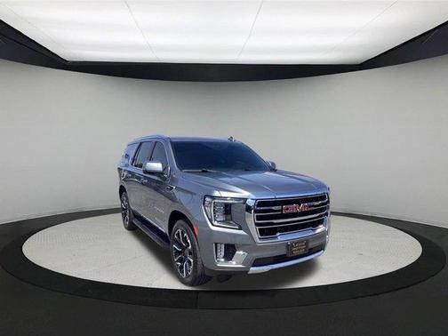 Satin Steel Metallic 2022 GMC Yukon SLT