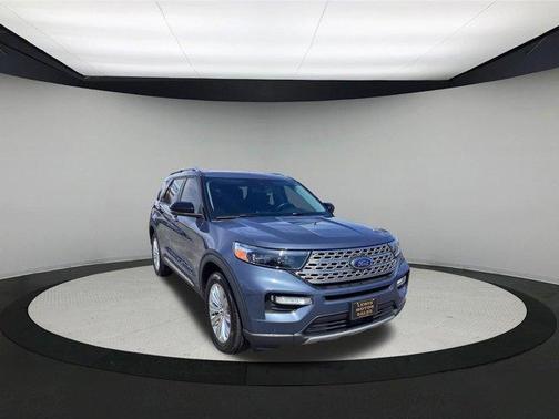 Infinite Blue Metallic Tinted Clearcoat 2021 Ford Explorer Limited
