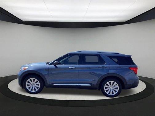Infinite Blue Metallic Tinted Clearcoat 2021 Ford Explorer Limited