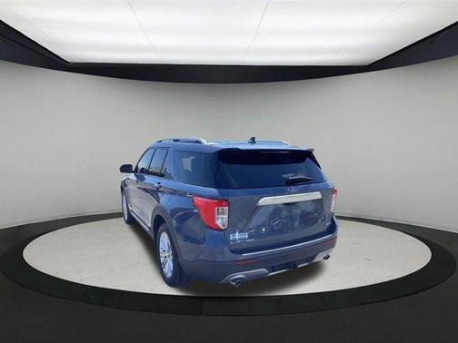 Infinite Blue Metallic Tinted Clearcoat 2021 Ford Explorer Limited