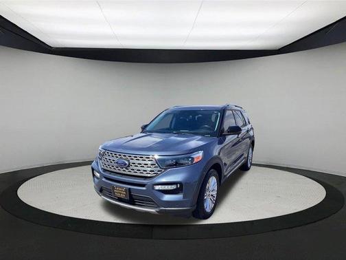 Infinite Blue Metallic Tinted Clearcoat 2021 Ford Explorer Limited