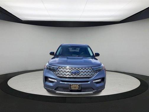 Infinite Blue Metallic Tinted Clearcoat 2021 Ford Explorer Limited