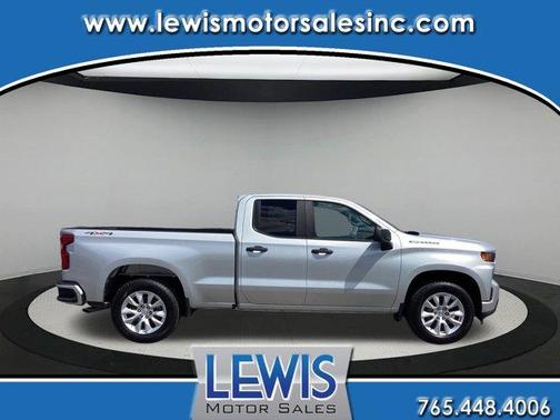 Silver Ice Metallic 2021 Chevrolet Silverado 1500 Custom