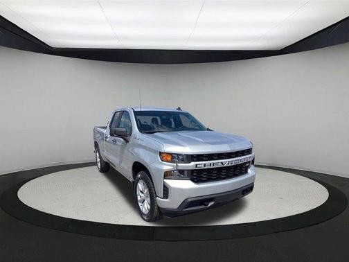 Silver Ice Metallic 2021 Chevrolet Silverado 1500 Custom