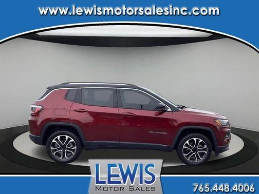 Velvet Red Pearlcoat 2022 Jeep Compass Limited