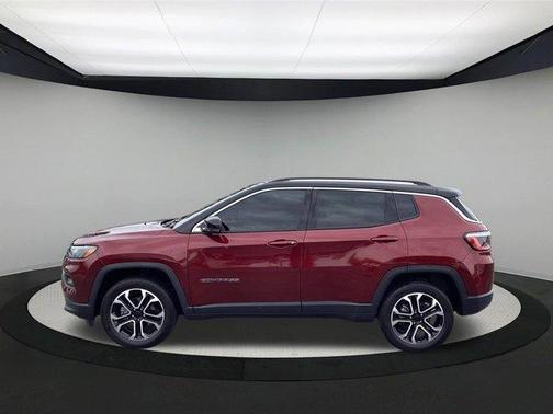 Velvet Red Pearlcoat 2022 Jeep Compass Limited