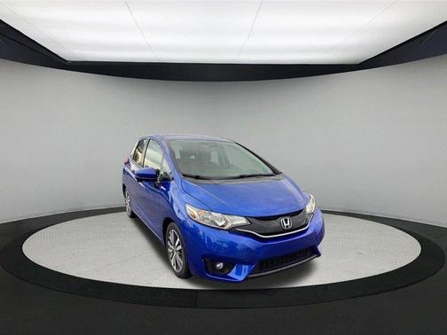 Aegean Blue Metallic 2017 Honda Fit EX-L