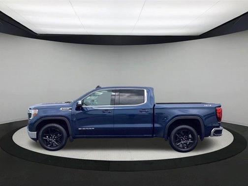 Pacific Blue Metallic 2021 GMC Sierra 1500 SLE