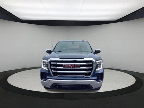Pacific Blue Metallic 2021 GMC Sierra 1500 SLE