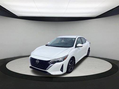 Cloud White 2025 Nissan Sentra SV