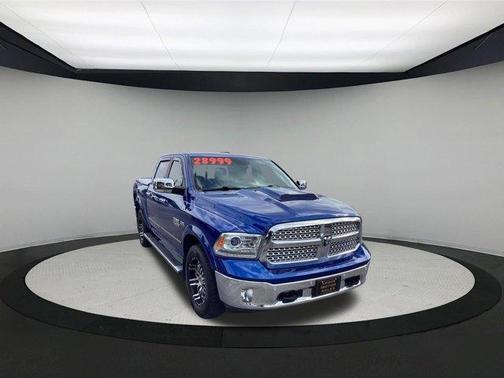 Blue Streak Pearlcoat 2016 RAM 1500 Laramie