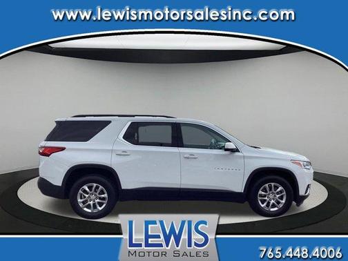 Summit White 2020 Chevrolet Traverse LT Cloth