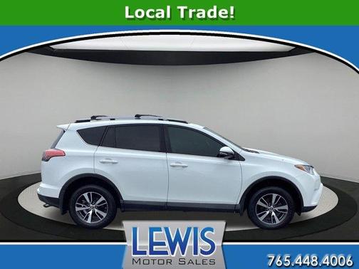 Super White 2017 Toyota RAV4 XLE