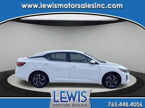 Cloud White 2025 Nissan Sentra SV