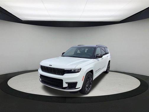 Bright White Clearcoat 2025 Jeep Grand Cherokee L Summit