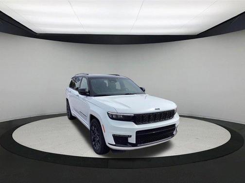 Bright White Clearcoat 2025 Jeep Grand Cherokee L Summit