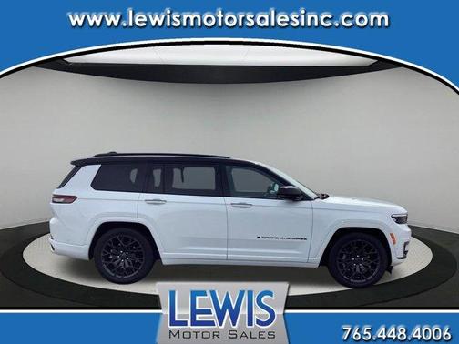 Bright White Clearcoat 2025 Jeep Grand Cherokee L Summit