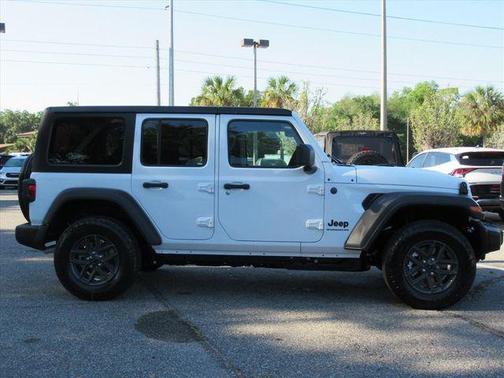 Bright White Clearcoat 2026 Jeep Wrangler Sport S