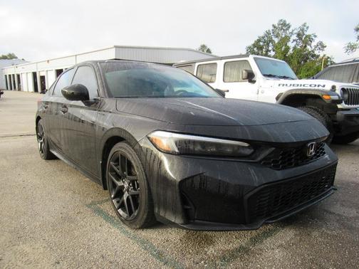 Crystal Black Pearl 2025 Honda Civic Sport