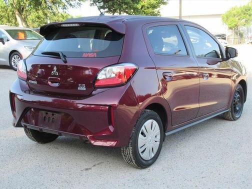 Wine Red Metallic 2024 Mitsubishi Mirage ES