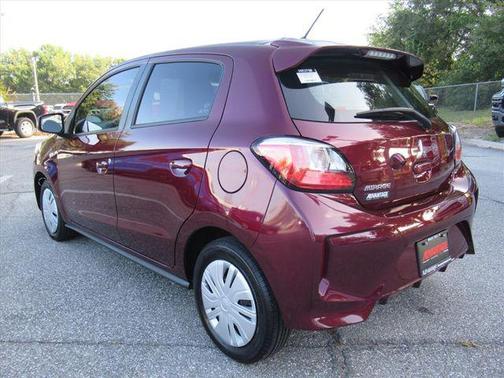 Wine Red Metallic 2024 Mitsubishi Mirage ES