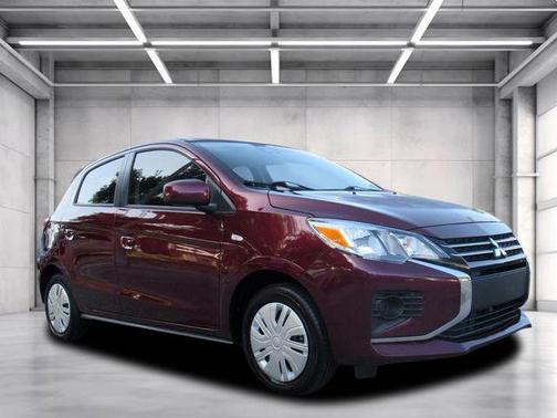 Wine Red Metallic 2024 Mitsubishi Mirage ES