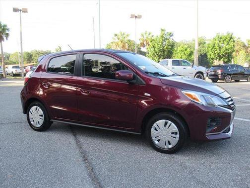 Wine Red Metallic 2024 Mitsubishi Mirage ES