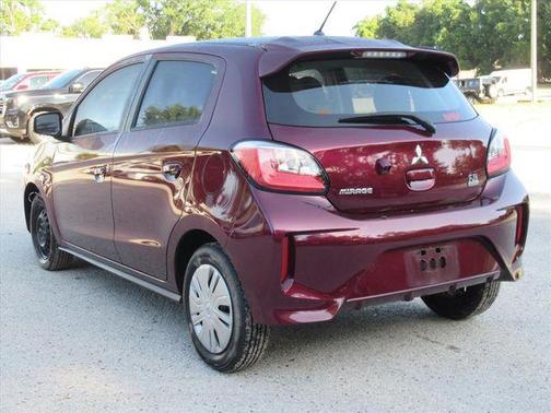 Wine Red Metallic 2024 Mitsubishi Mirage ES