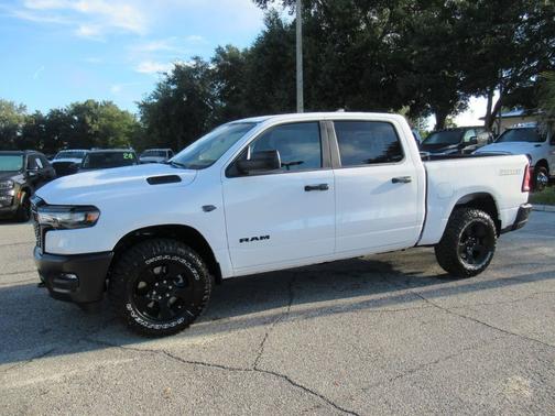 Bright White Clearcoat 2027 RAM 1500 Warlock