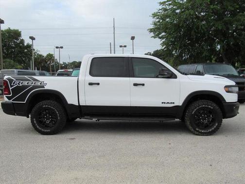Bright White Clearcoat 2025 RAM 1500 Rebel