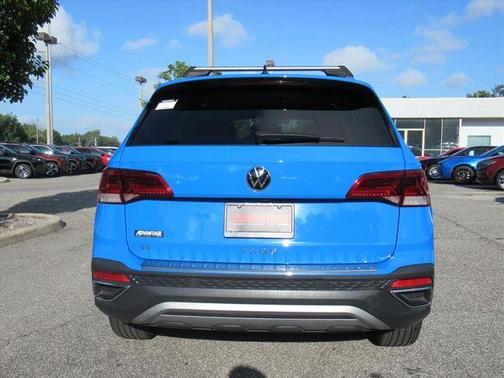 Blue 2024 Volkswagen Taos 1.5T SE