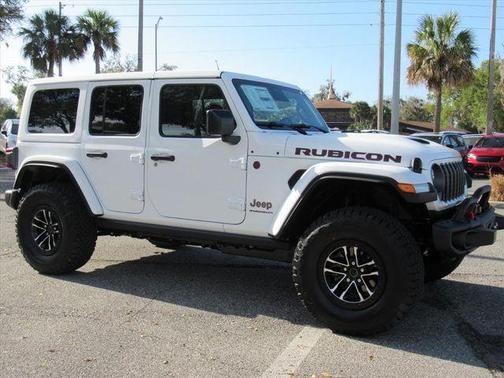Bright White Clearcoat 2026 Jeep Wrangler Rubicon X