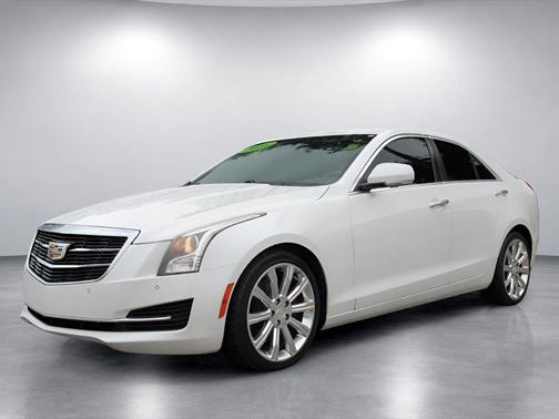 Crystal White Tricoat 2016 Cadillac ATS 3.6L Luxury