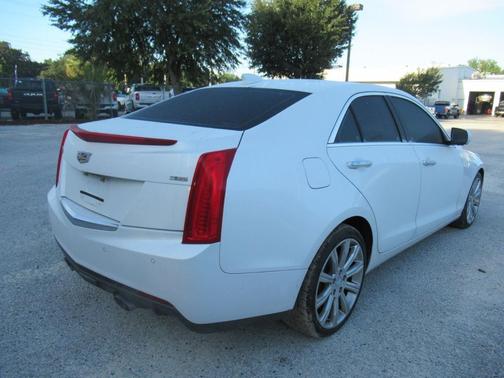 Crystal White Tricoat 2016 Cadillac ATS 3.6L Luxury