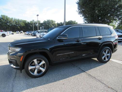 Diamond Black Crystal Pearlcoat 2021 Jeep Grand Cherokee L Limited